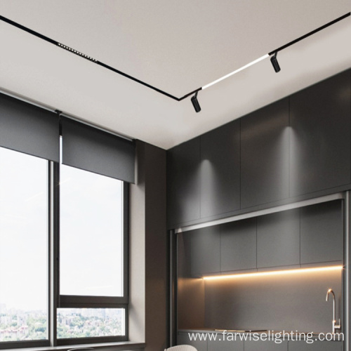 LED track magnet aluminum profile for fabric ceiling